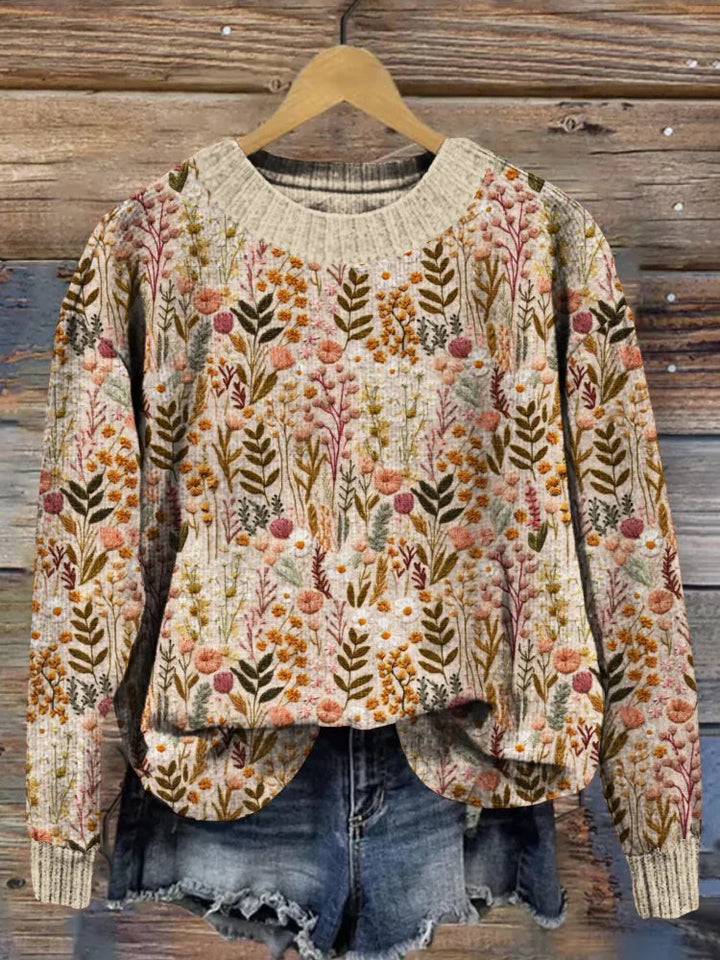 Jena | Comfortable Retro Jumper