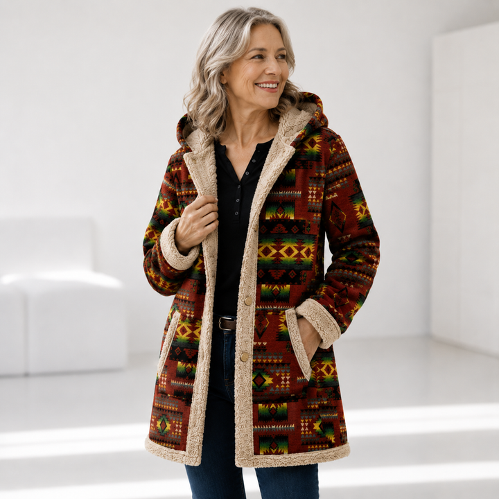 Éliane - Elegant Mid-Season Coat