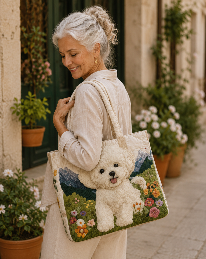 Artisan Quilted Bag - Enchanted Canine Design