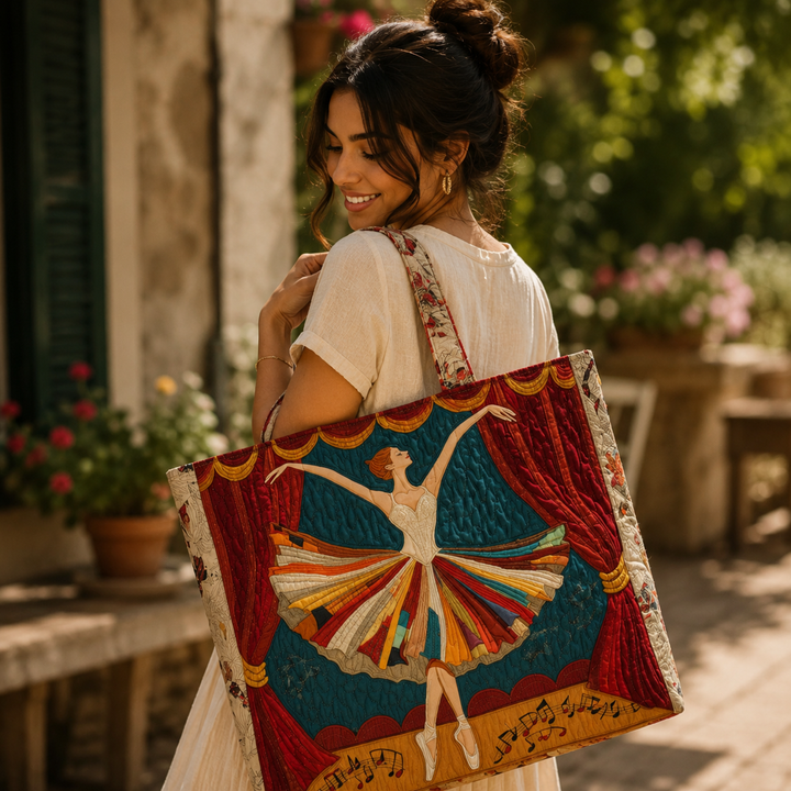 Elegant Ballerina Quilted Bag