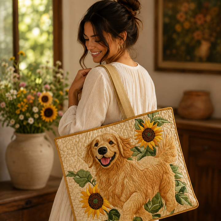 Handcrafted Golden Retriever Bag