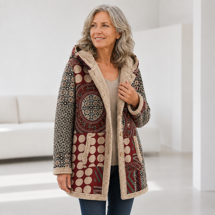 Hélène - Elegant Mid-Season Coat