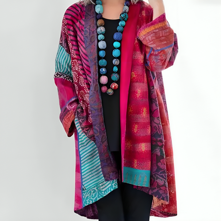 DAHLIENNE | ELEGANT KNIT CARDIGAN WITH LAYERED FIT