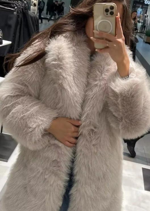 Women's Soft Faux Fur Winter Coat