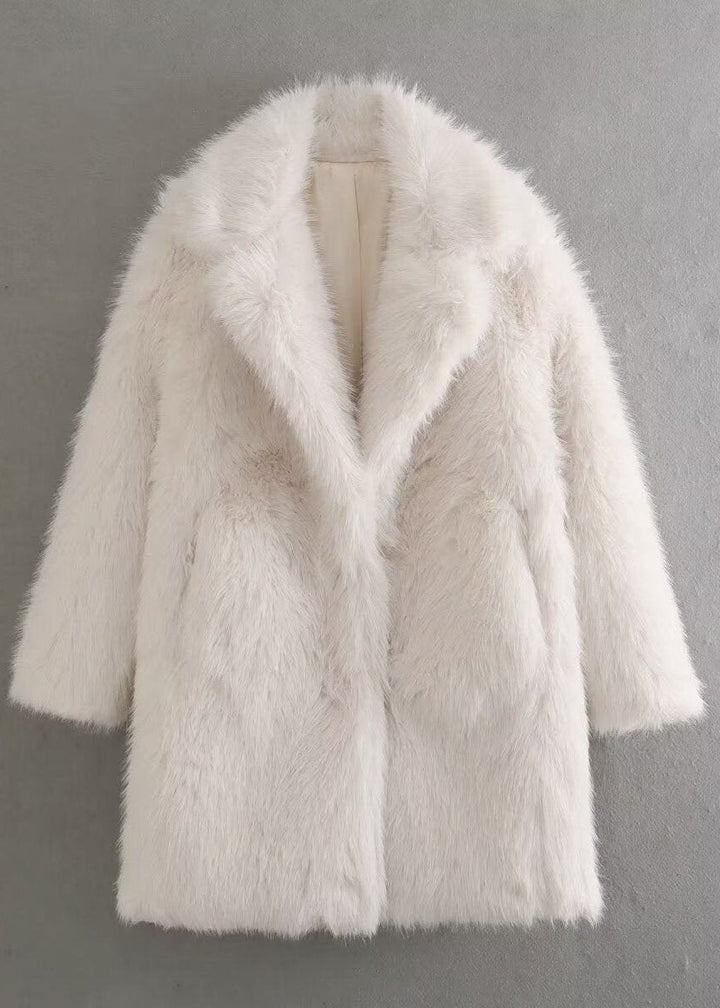 Women's Soft Faux Fur Winter Coat