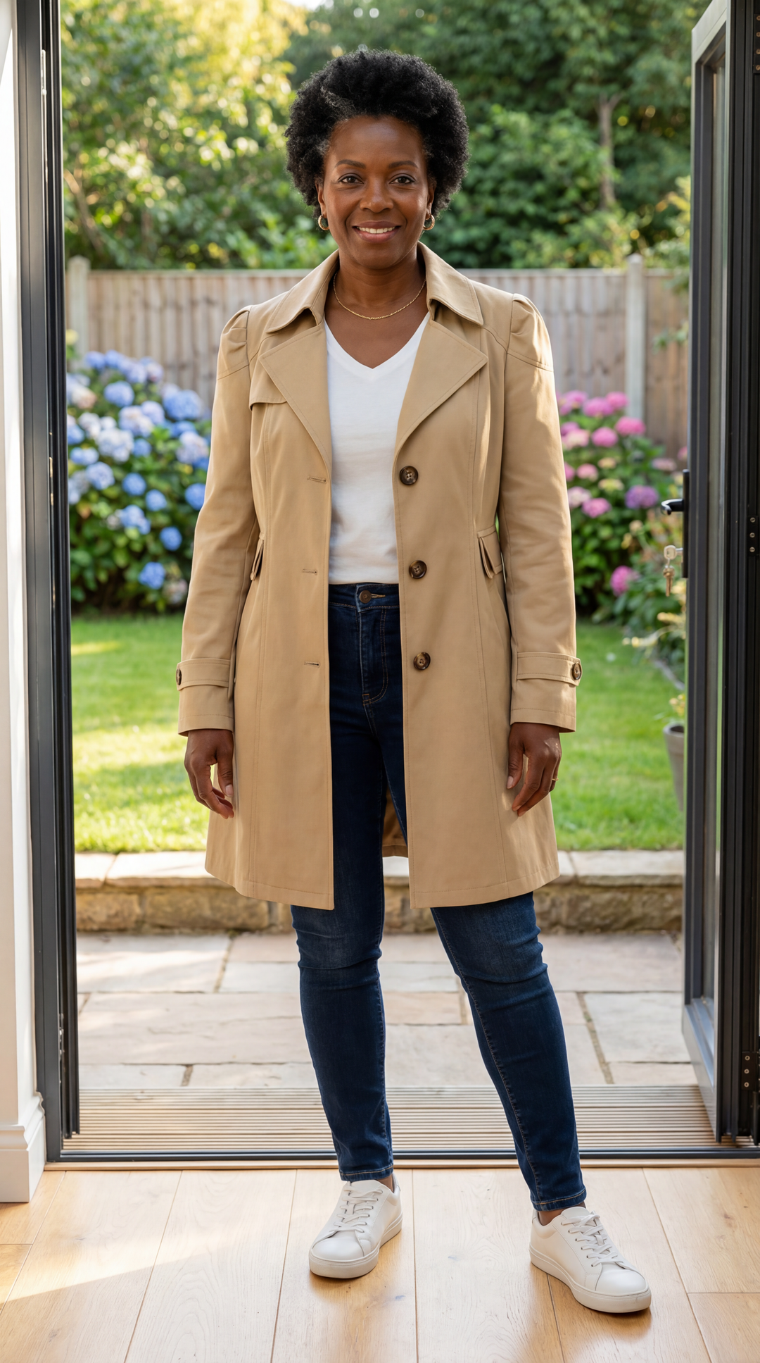 Women's Tailored Trench Coat – Timeless Style