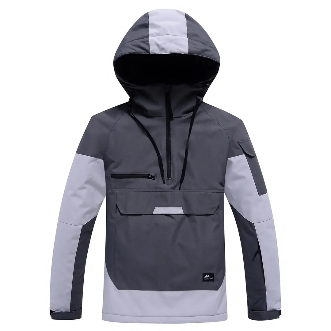 Unisex Hooded Ski Jacket – Water-Resistant & Windproof