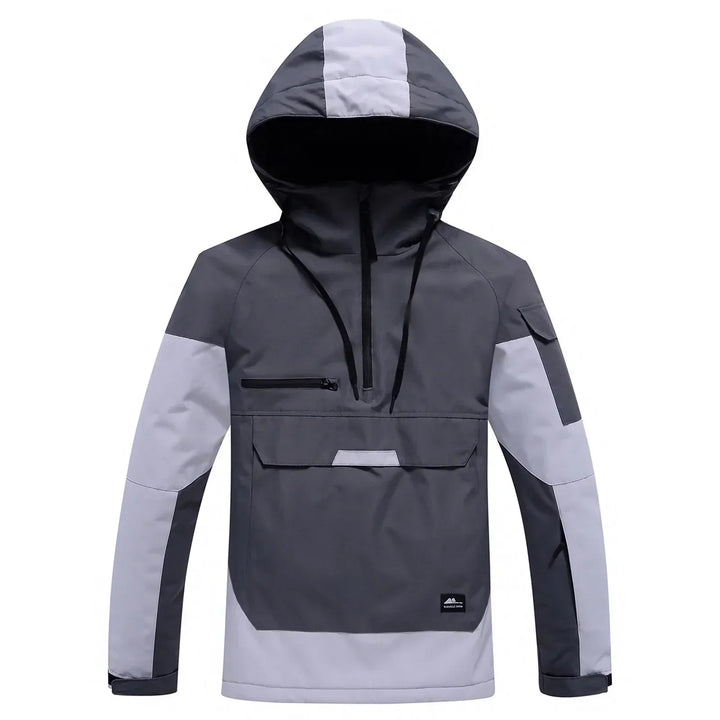 Unisex Hooded Ski Jacket – Water-Resistant & Windproof