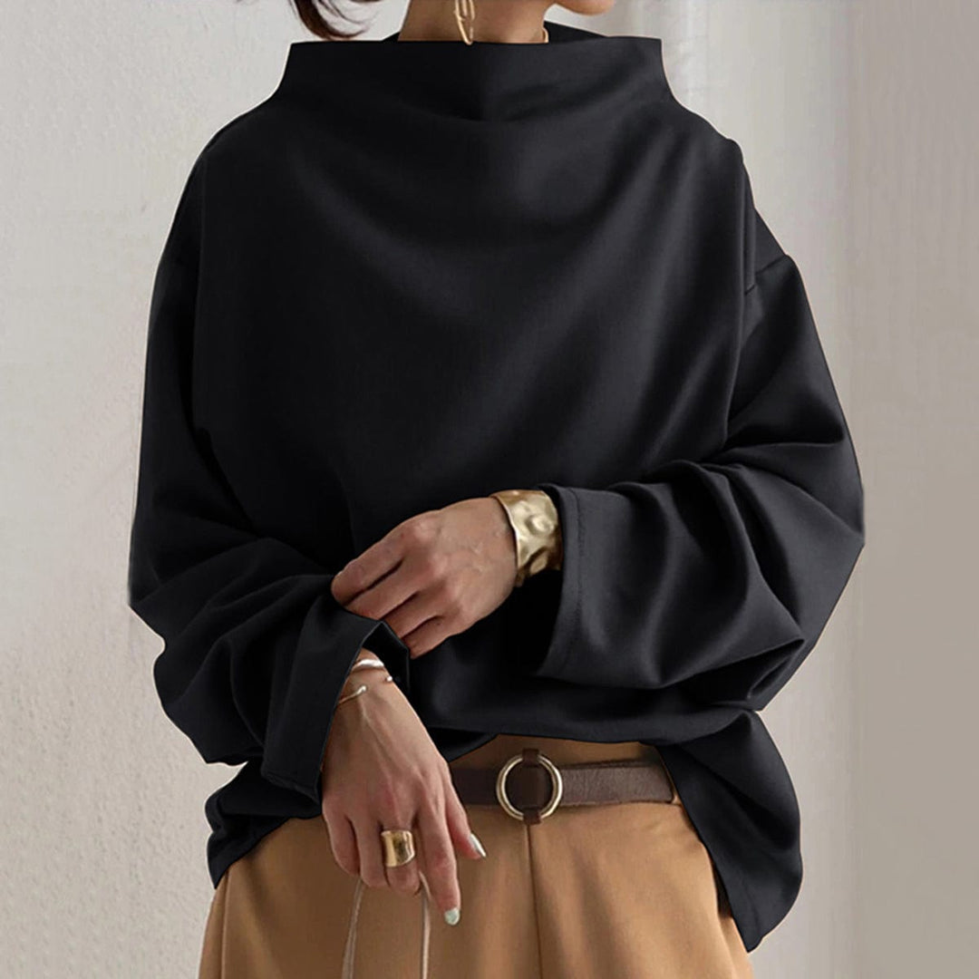 Elly | Warm Top with High Collar