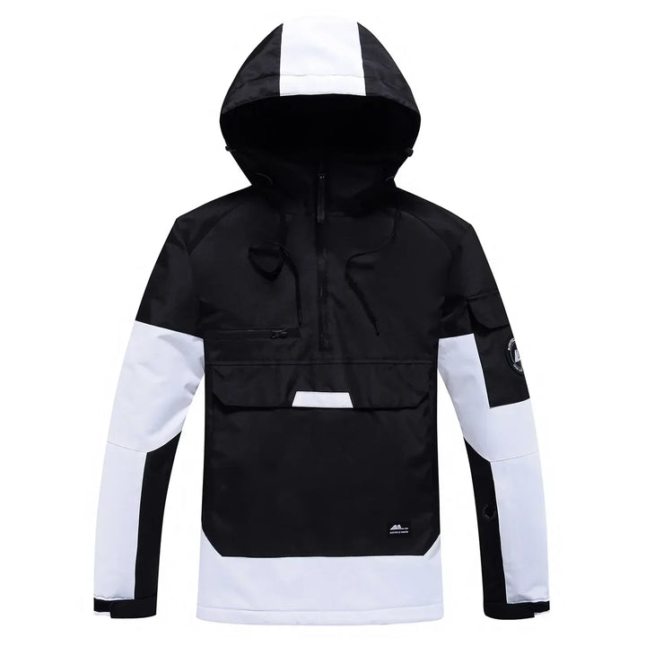 Unisex Hooded Ski Jacket – Water-Resistant & Windproof