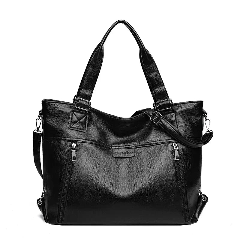 Retro Shoulder Tote Bag