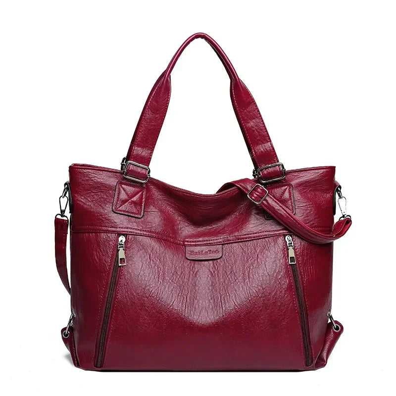 Retro Shoulder Tote Bag