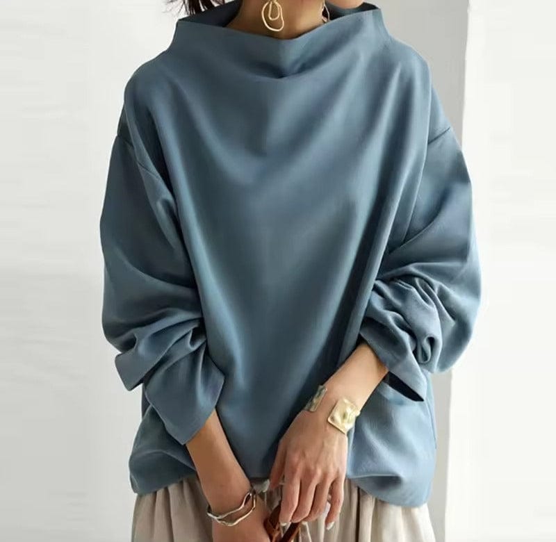 Elly | Warm Top with High Collar