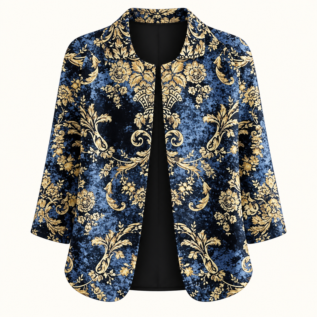 Adelaide Indigo Gold Blouse product only