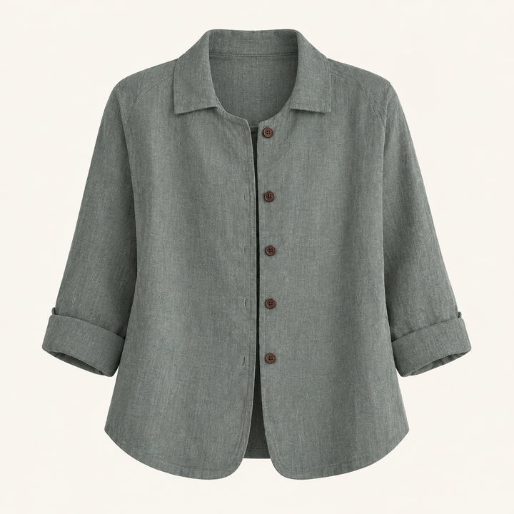 Anthea Grey-Green Blouse - product only