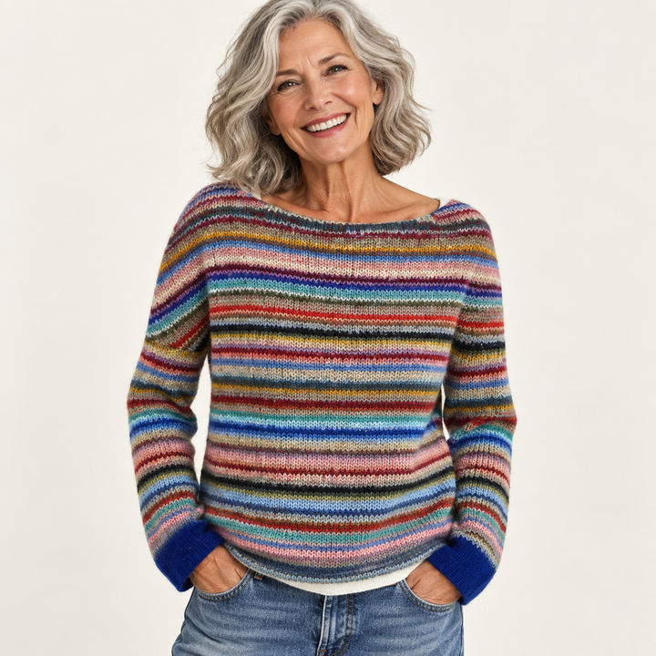Brigitte | Printed Chic Jumper