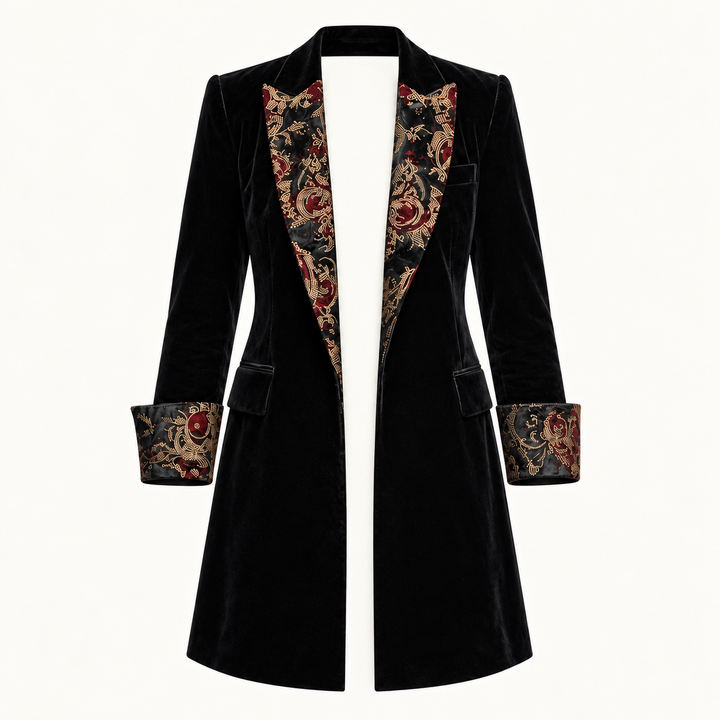 The Clarissa Longline Blazer - product only front