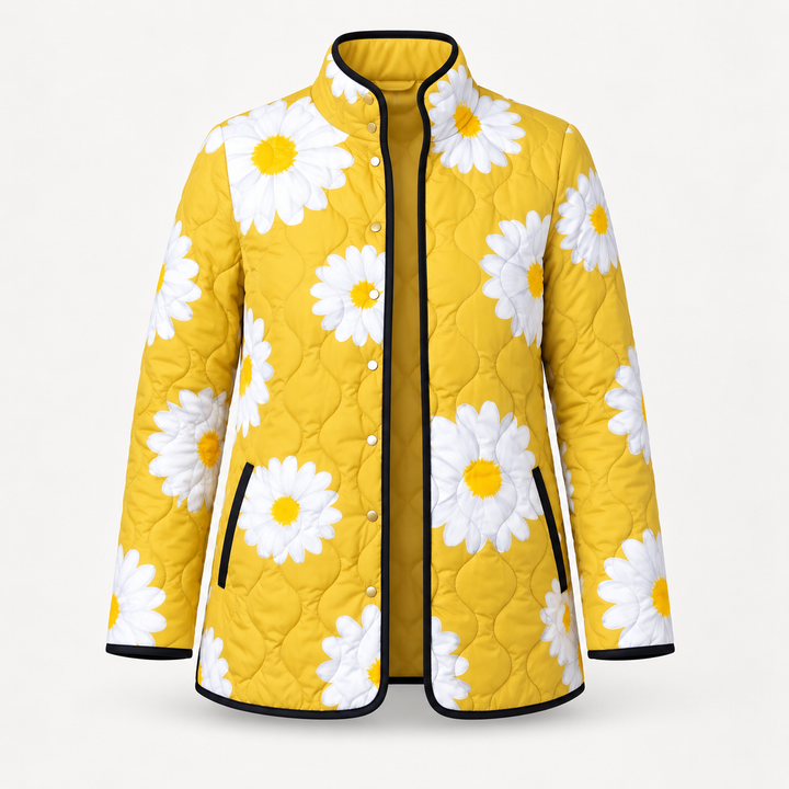Daphne quilted jacket product-only front view