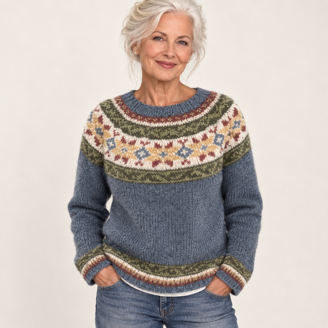 Ella | Stylish Retro Jumper