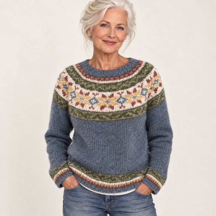 Ella | Stylish Retro Jumper