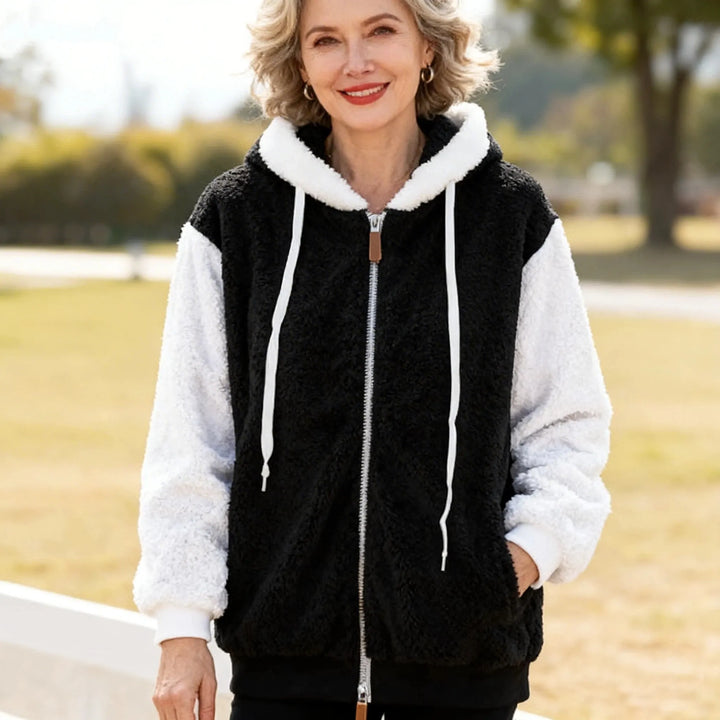 Women's Hooded Zip-Up Fleece Jacket