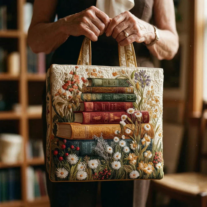 Handcrafted Floral Quilted Bag