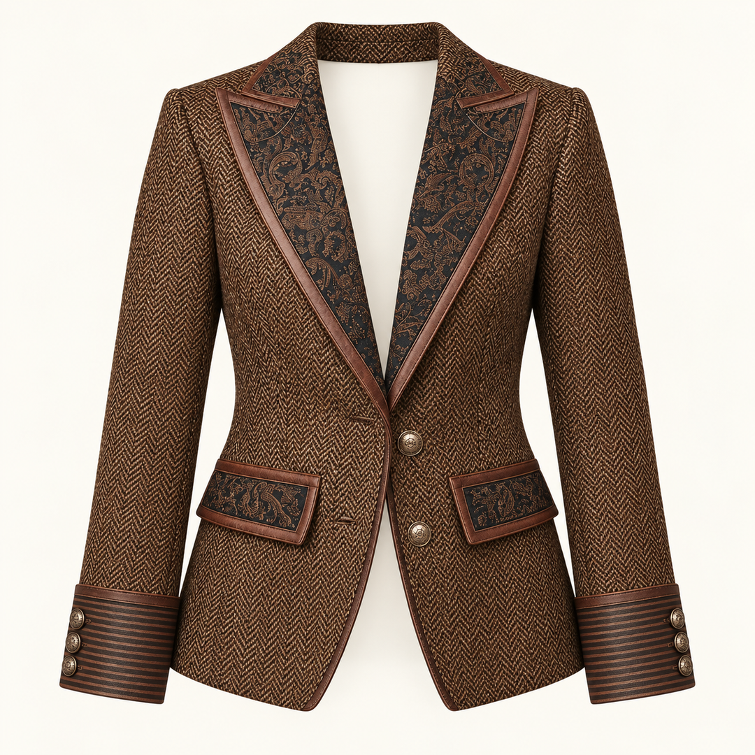 The Georgette Blazer - product only front