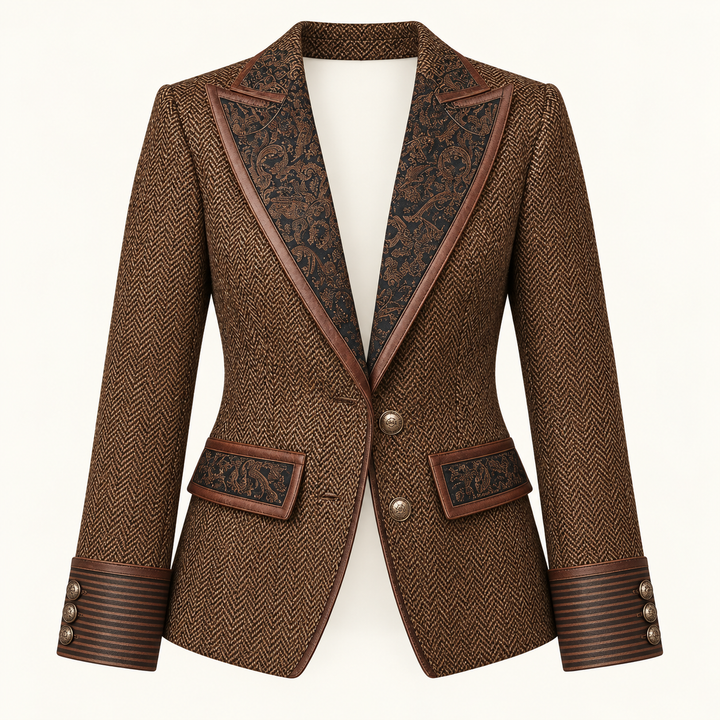 The Georgette Blazer - product only front