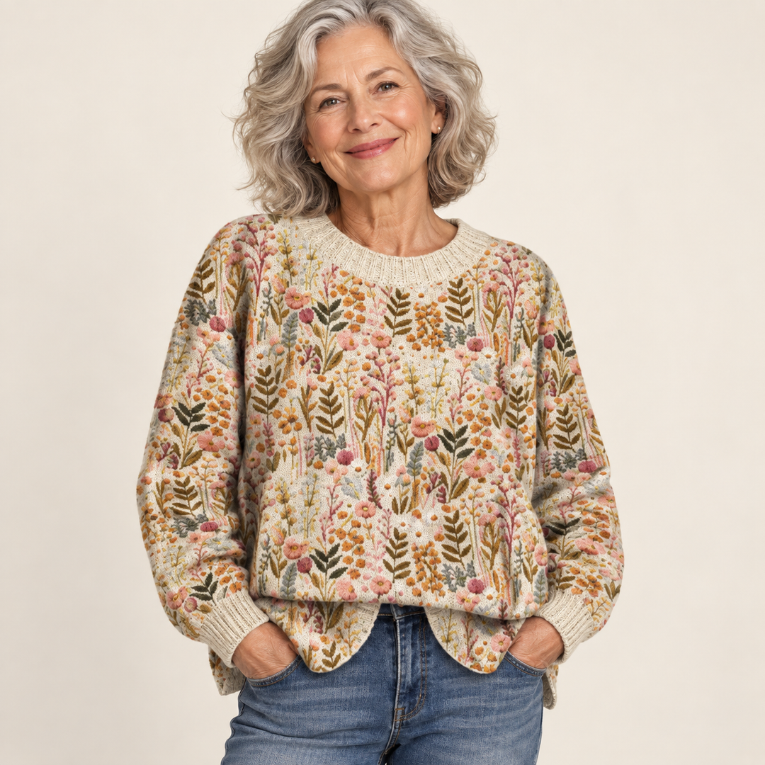 Jena | Comfortable Retro Jumper