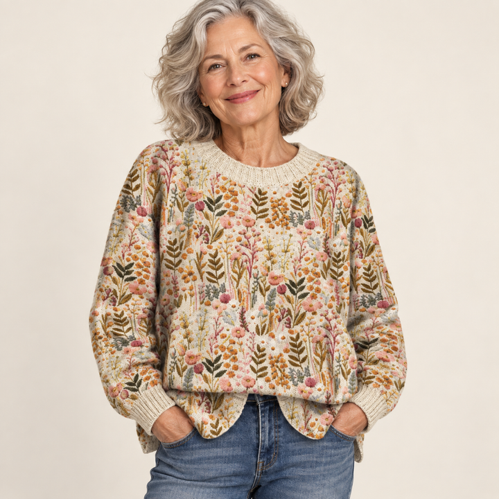 Jena | Comfortable Retro Jumper