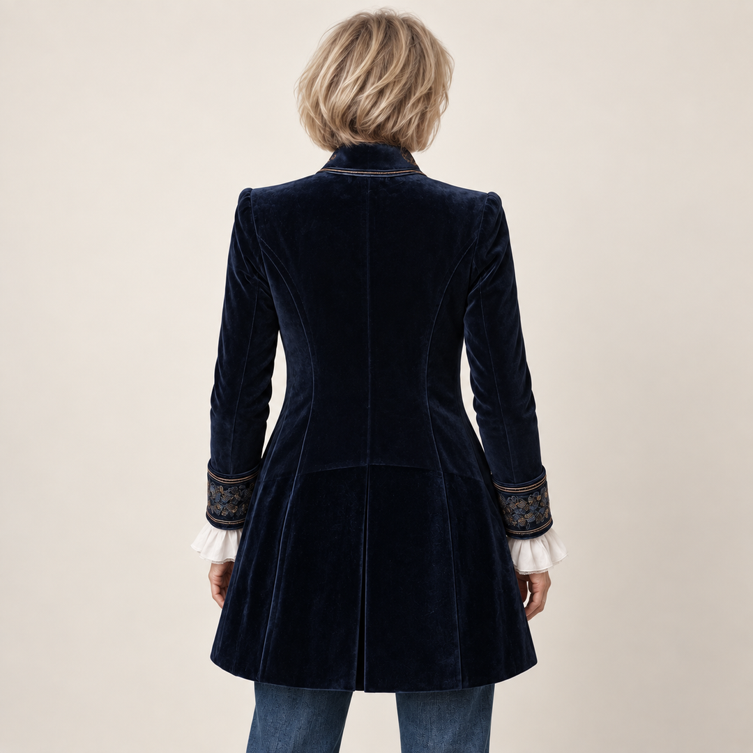 The Juliet Longline Blazer - Back - studio v2