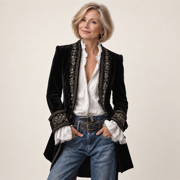 The Juliet Longline Blazer - Black - studio v2