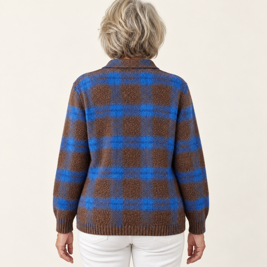 LIZZA blouse — inferred back view on mature model