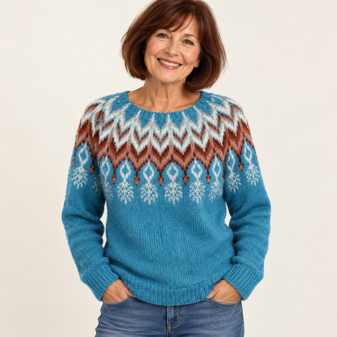 Luzia | Comfortable Retro Jumper