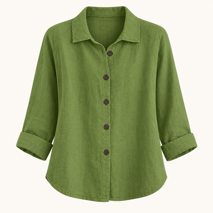 Priscilla Moss Green Blouse product only