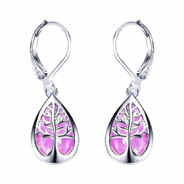 TREE OF LIFE GOLD EARRINGS