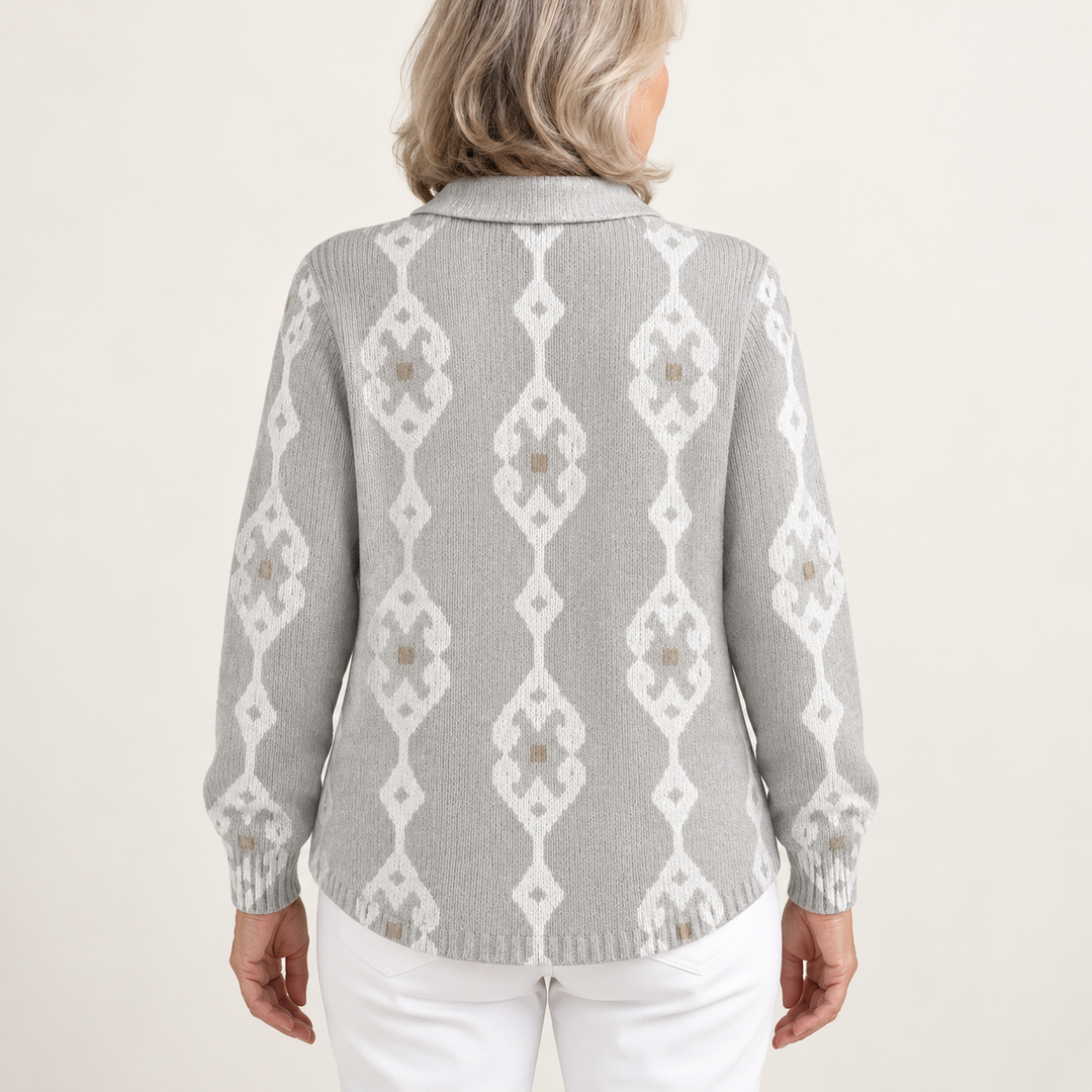 RENAE blouse — inferred back view on mature model