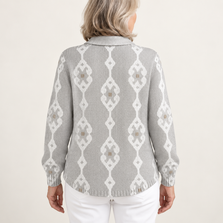 RENAE blouse — inferred back view on mature model