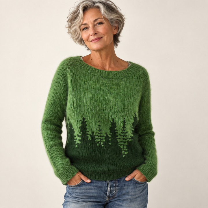 Silvia | Comfortable Retro Jumper