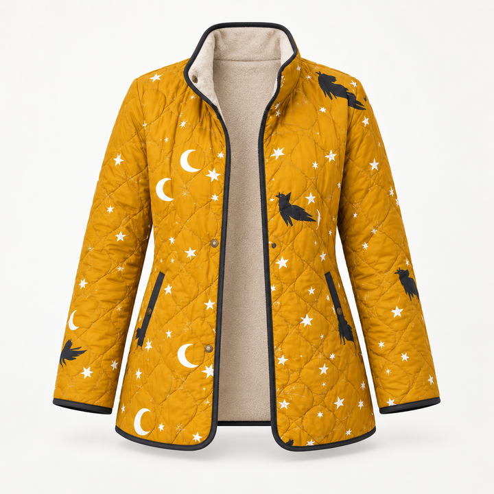 Tabitha quilted jacket product-only front view