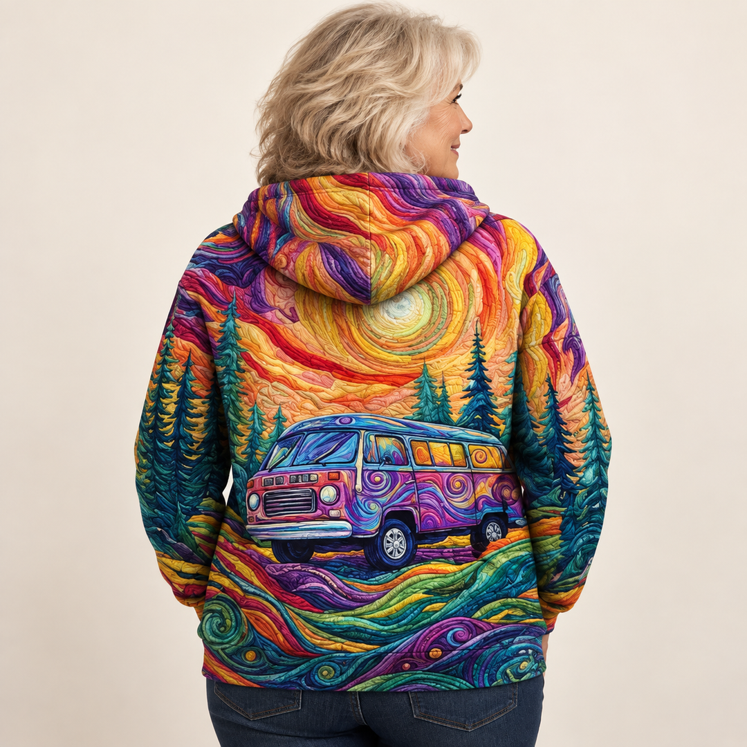 Vaneska Sunburst Hoodie back view