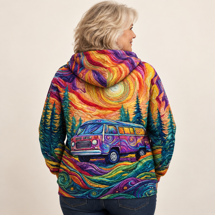 Vaneska Sunburst Hoodie back view