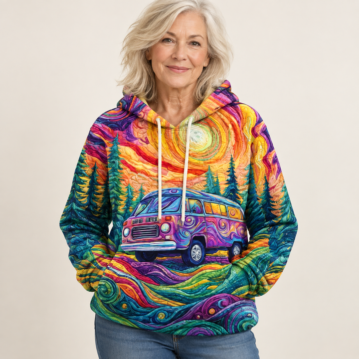 Vaneska Sunburst Hoodie front view