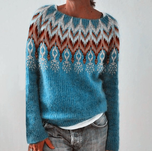 Luzia | Comfortable Retro Jumper